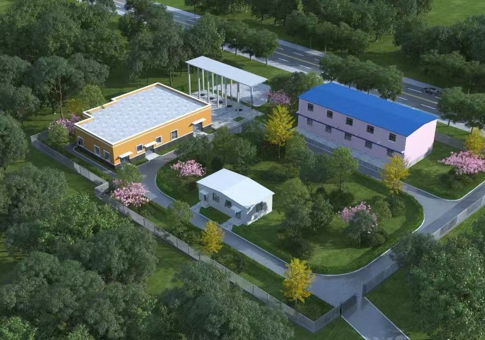 十里堡泵站效果圖